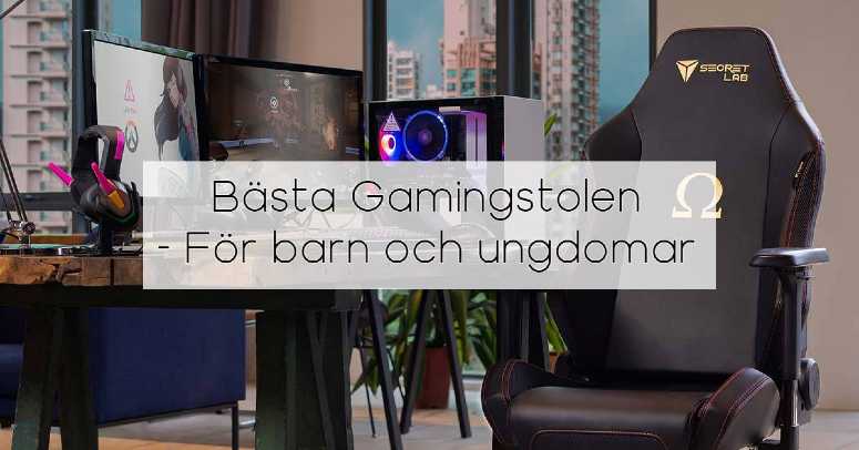 Bäst i test gamingstol junior
